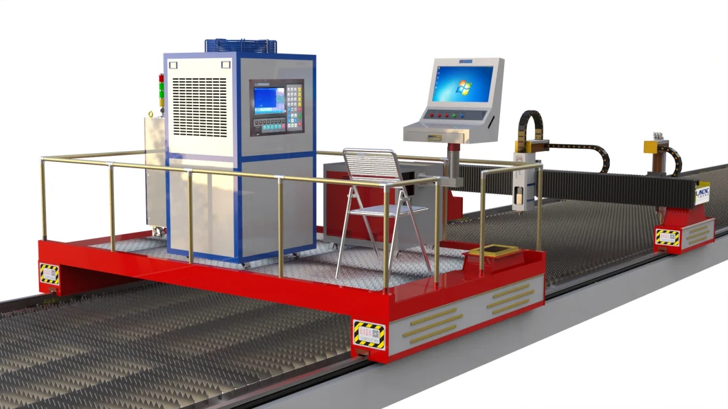 30mx16m Big Fiber Laser CNC Cutting Machine Gantry, Iron Aluminium Carbon Steel Metal Alloy Cutter, Mini Machinery Performance Industry Equipment Big Cutting